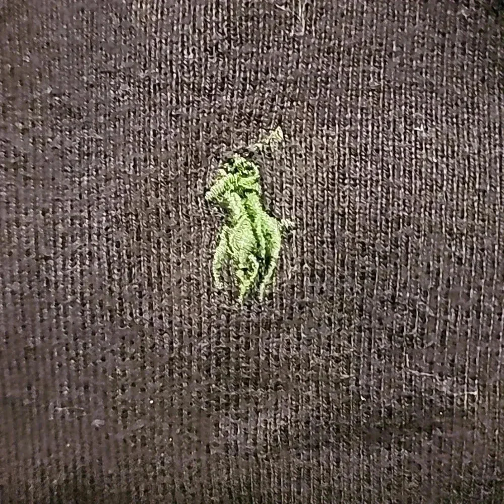Vintage Polo by Ralph Lauren Men's Textured Cotton Crewneck Sweater-size L-EUC🐎
